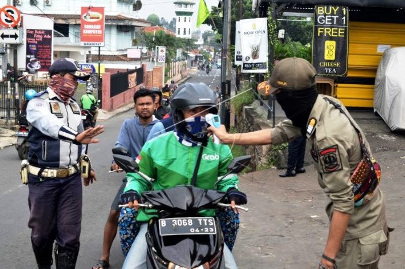 Pemeriksaan Suhu Tubuh Di Wilayah Perbatasan