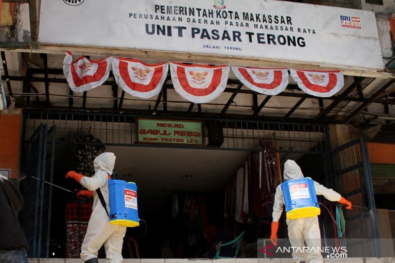 Antisipasi penyebaran COVID-19 di pasar tradisional