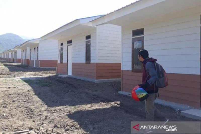 Pembangunan huntap penyintas bencana Palu tetap berjalan