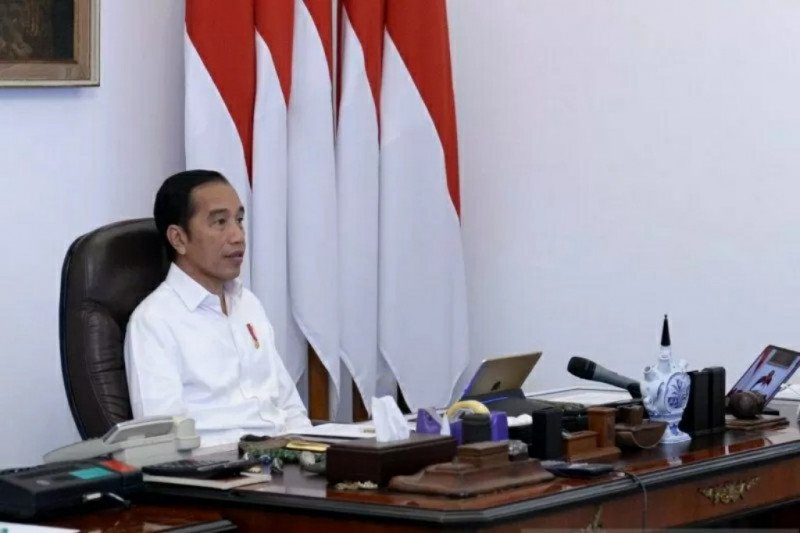 Presiden Jokowi resmi tetapkan pandemi COVID-19 bencana nasional