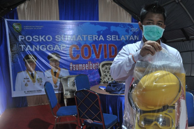 Bantuan Satgas BUMN peduli COVID-19 Sumsel