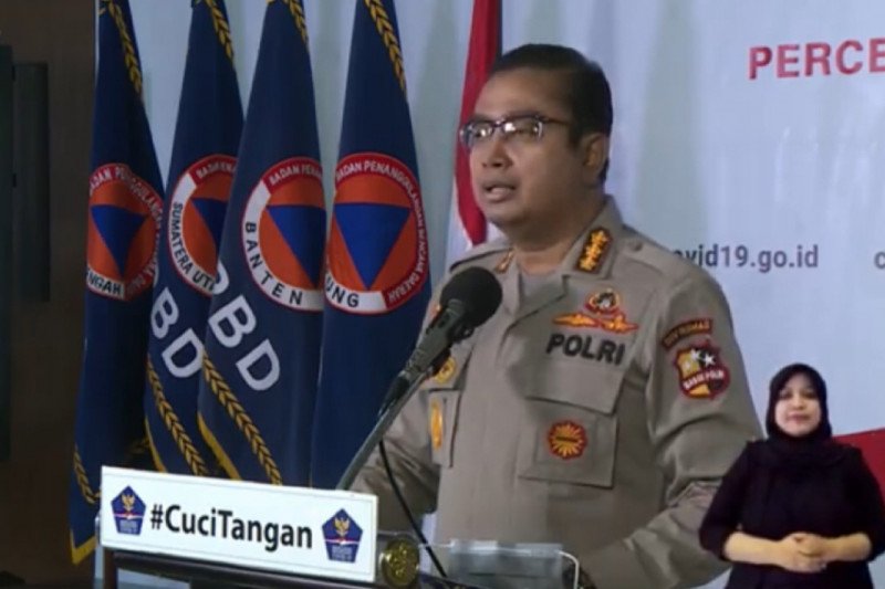 Polri catat angka kejahatan menurun selama pandemi corona