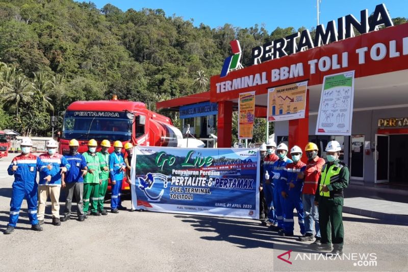 TBBM Tolitoli mulai salurkan produk pertamax-pertalite secara mandiri