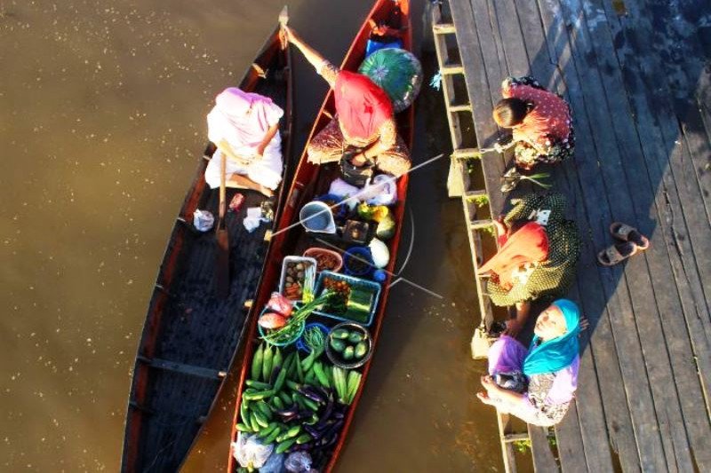 wisata Pasar terapung Terdampak COVID-19