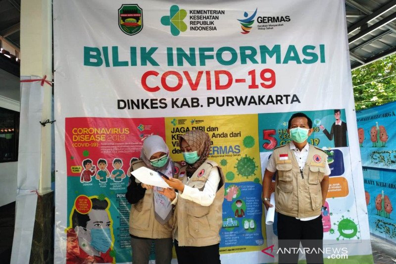 Balita yang positif COVID-19 di Purwakarta berangsur sembuh