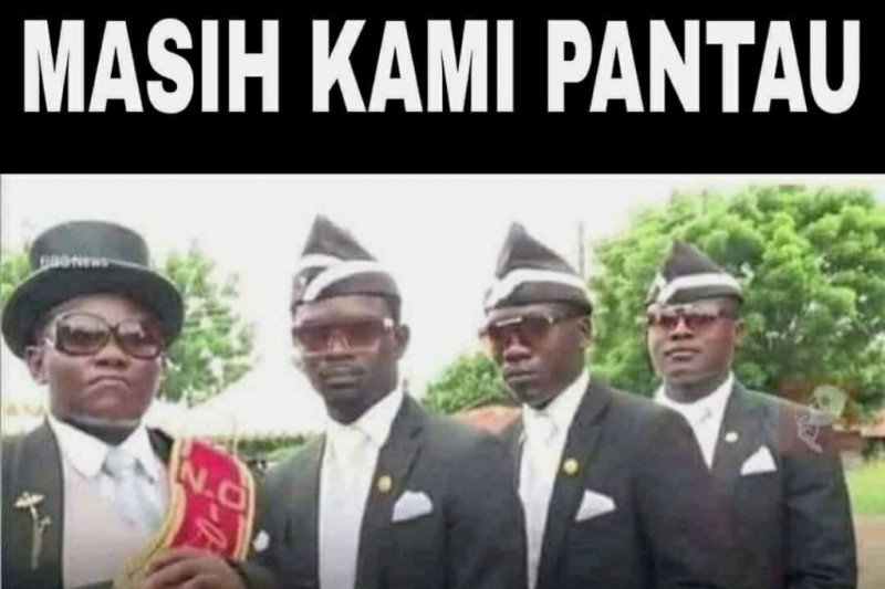 Pallbearers Memes Meme Penari Pembawa Peti Mati Antara News