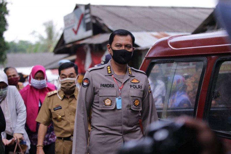 Tim Gugus Penanganan COVID-19 kunjungi pasar dan rumah sakit di Lampung Utara