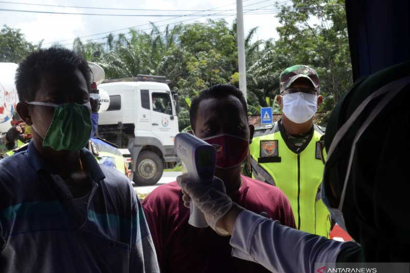 PEYEKATAN PINTU MASUK PERBATASAN LAMPUNG-PALEMBANG