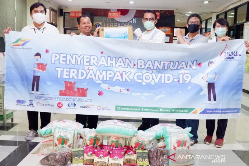 PTPN III kembali salurkan sembako ke warga terdampak wabah COVID-19