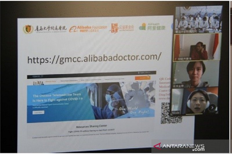 Dokter China dan Indonesia berbagi pengalaman penanganan pasien COVID-19
