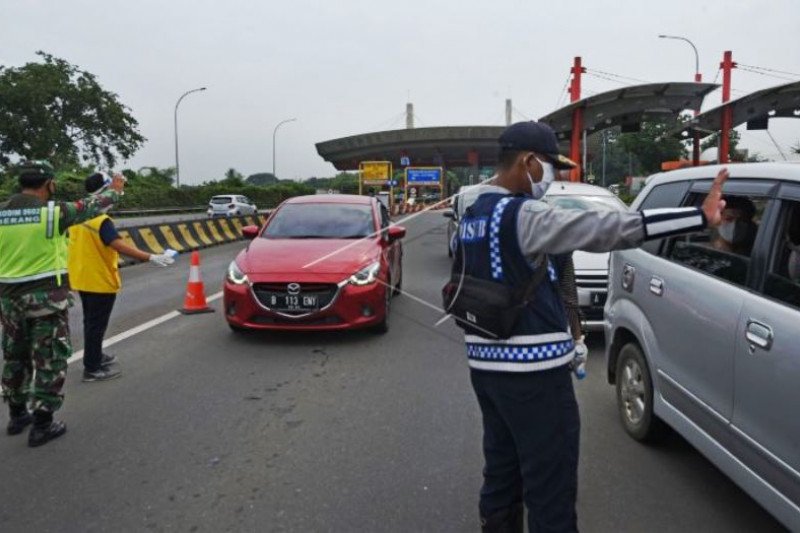 Penyekatan Pemudik Di Banten