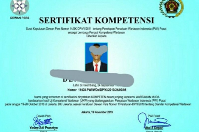 Waspada, sertifikat UKW palsu beredar