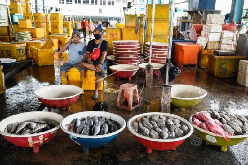 Pasar Ikan Muara Angke Terdampak PSBB Jakarta