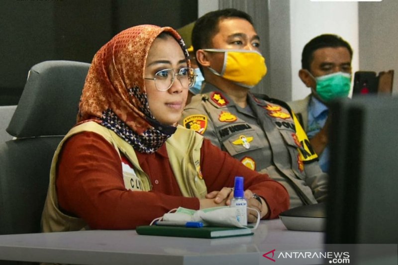 Bupati Karawang tinjau sejumlah pos pemeriksaan jelang PSBB