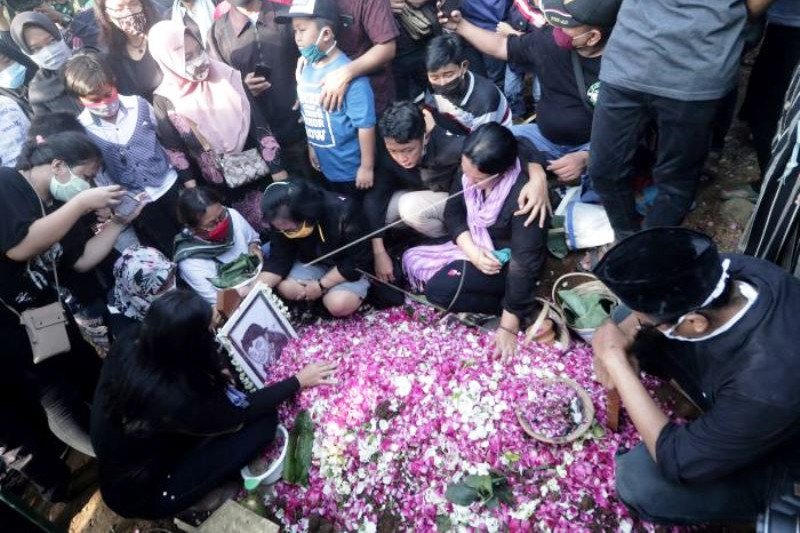 Pemakaman musisi Didi Kempot Di Ngawi