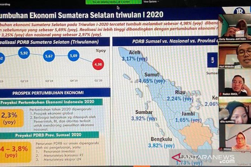 BI ingatkan jika Palembang terapkan PSBB, harus pastikan kelancaran distribusi bahan pokok