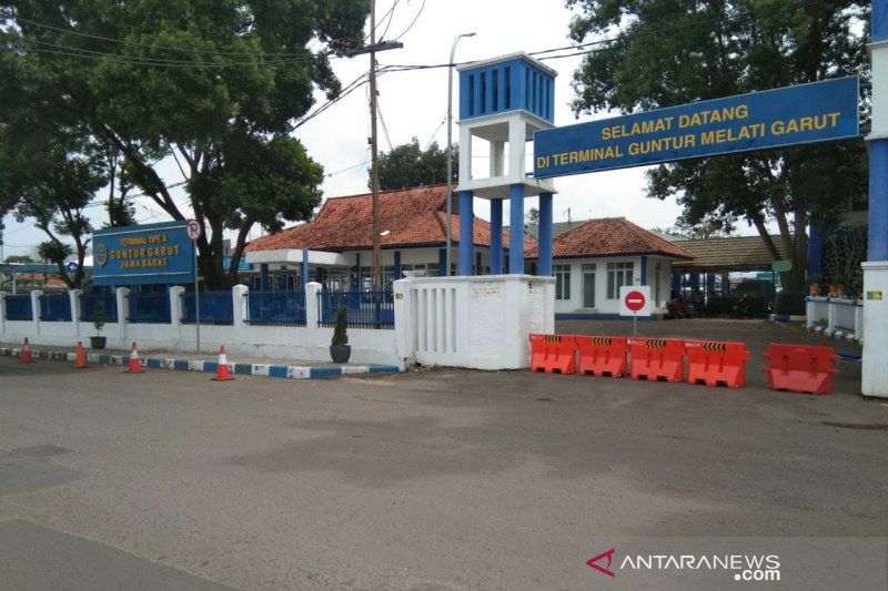 Terminal Guntur di Garut masih tutup untuk angkutan umum