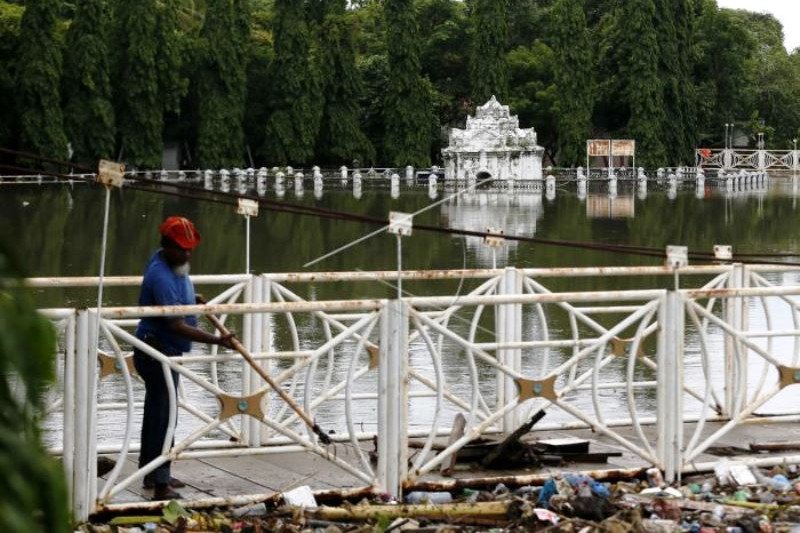 Situs Sejarah Putroe Phang Tergenang Banjir