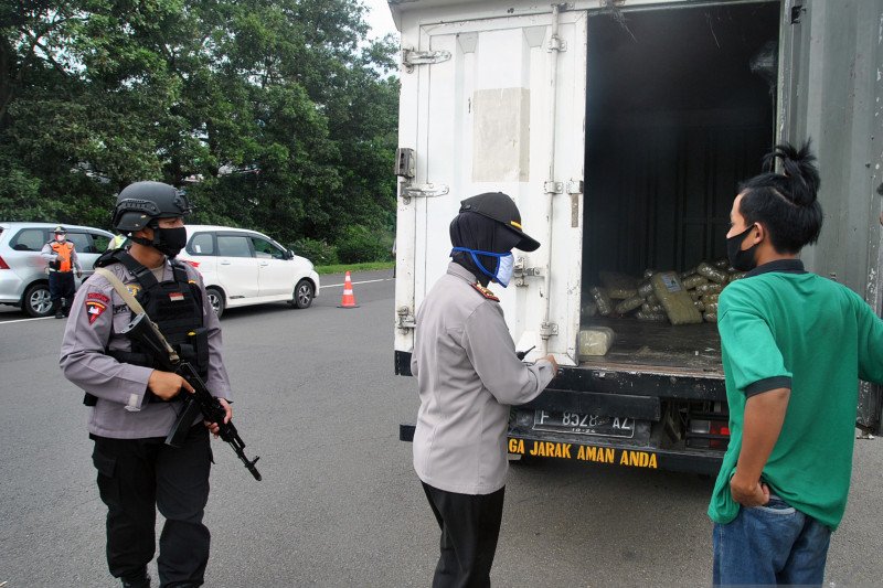 Polresta Bogor sambut baik program donasi masker untuk personel polisi