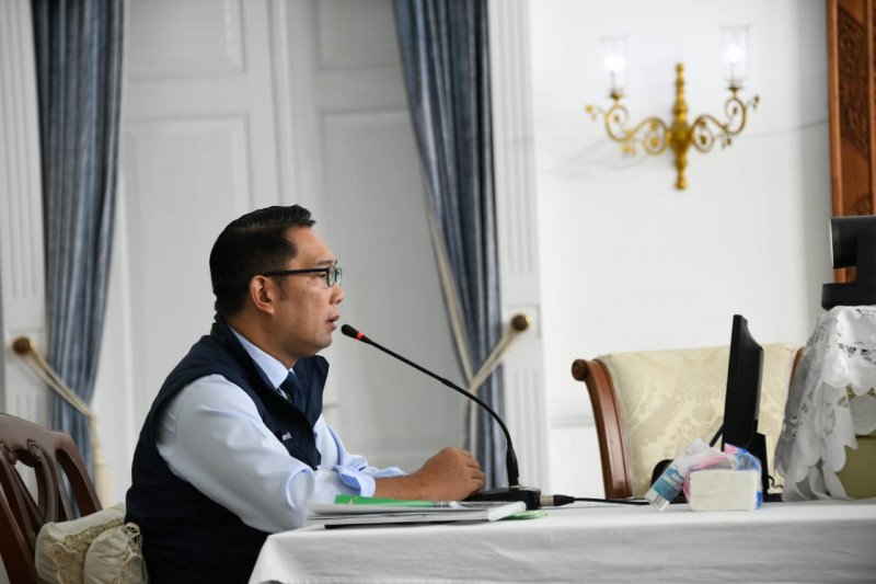 Gubernur Jawa Barat: Pasien positif corona dirawat di RS jumlahnya turun