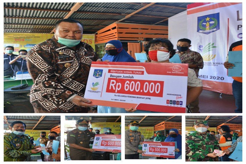 Kemensos salurkan BST di Lampung Timur