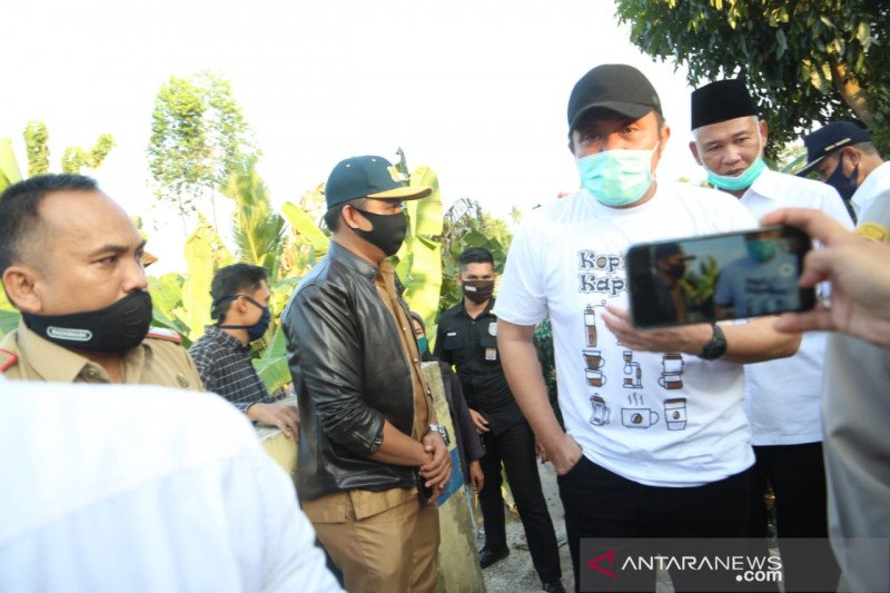 Jembatan putus diterjang banjir di Desa Pulau Negara OKU Timur akan dibangun kembali
