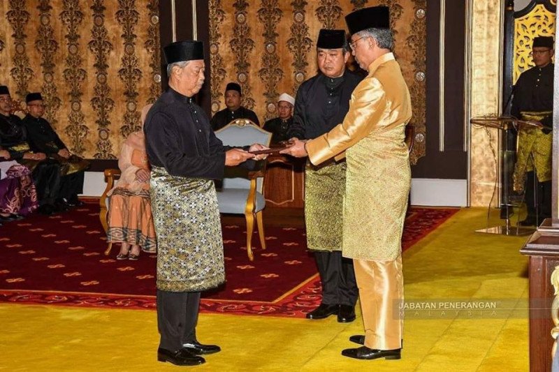 Raja Malaysia nyatakan Muhyiddin layak dilantik sebagai perdana menteri, berikut alasannya