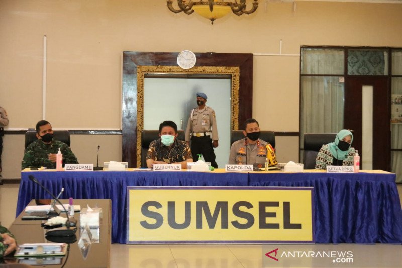 Gubernur Sumsel dan Forkopimda sepekati shalat Idul Fitri 1441 H dilaksanakan di rumah
