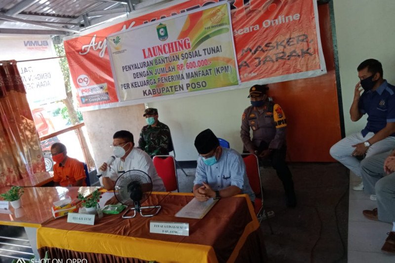 11.560 KK di Poso akan terima dana BST
