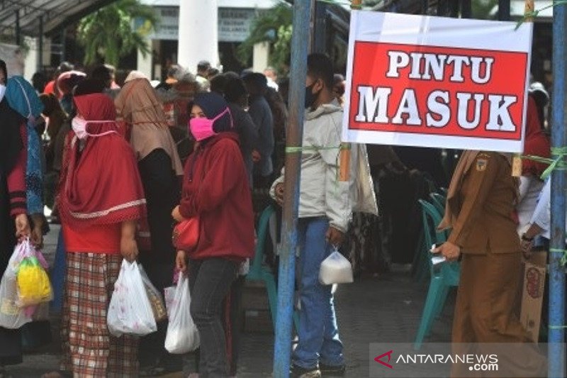 Pasar murang jelang lebaran di Palu