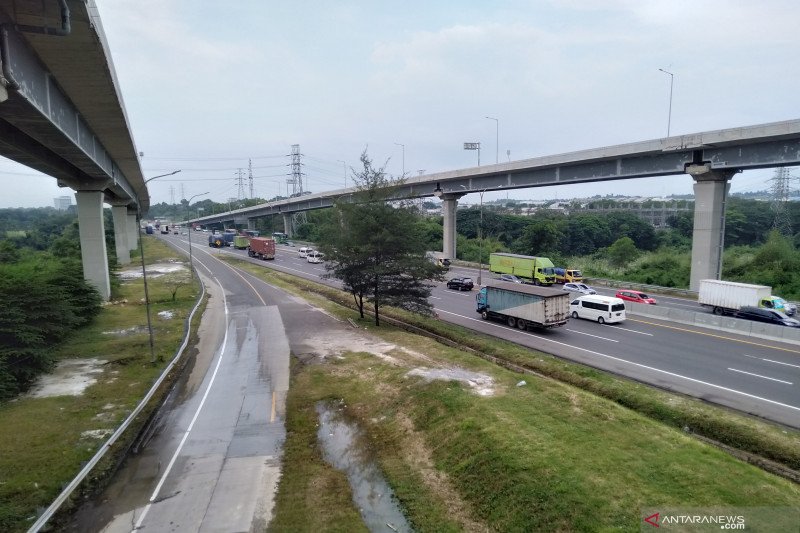 82.971 kendaraan mudik tinggalkan Jakarta lewat Tol Jakarta-Cikampek