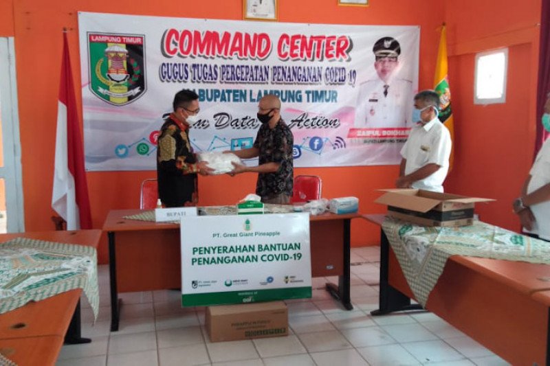 GGP serahkan bantuan 13.900 APD untuk tenaga medis Lampung Timur