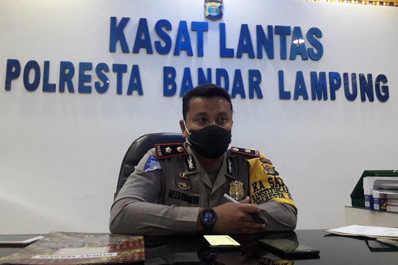 Satlantas Polresta Bandarlampung sekat 10 titik jelang malam takbiran