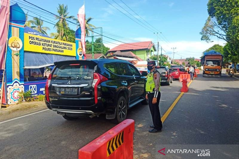 Penerapan PSBB di Pariaman diperketat selama lebaran
