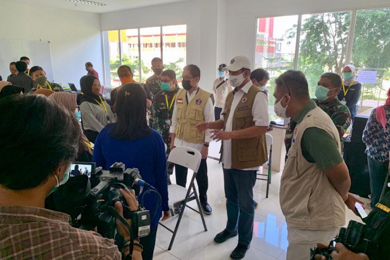 "Ketupat Semangat" Wisma Atlet dari Doni Monardo