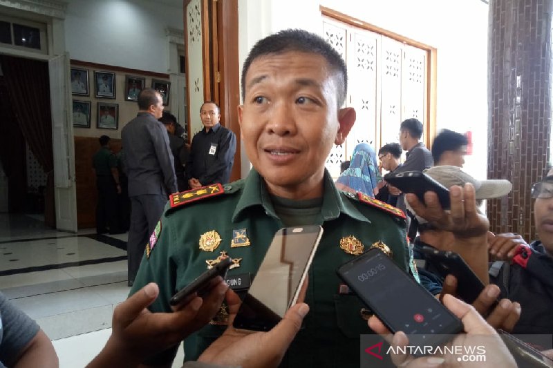 TNI disiagakan untuk penegakan disiplin  protokol kesehatan di Garut