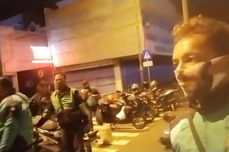 Pengemudi ojol Banyumas komitmen ikut jaga Kamtibmas selama pandemi corona