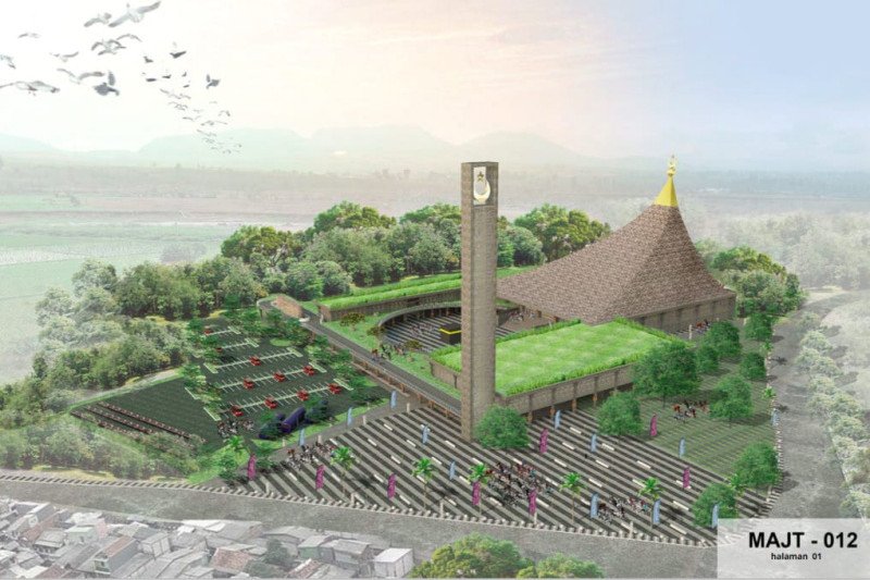 Arsitek asal Bandung menangkan sayembara desain Masjid Agung Magelang