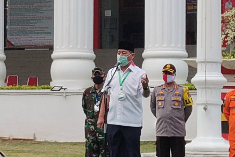 Wali Kota Bandarlampung pimpin apel pencegahan COVID-19
