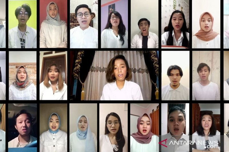 Paduan Suara Universitas Pancasila peluncuran virtual choir