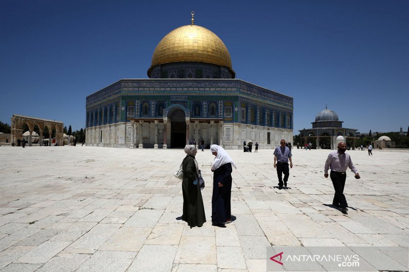 Puluhan pemukim Israel paksa masuk kompleks Masjid Al-Aqsa Yerusalem