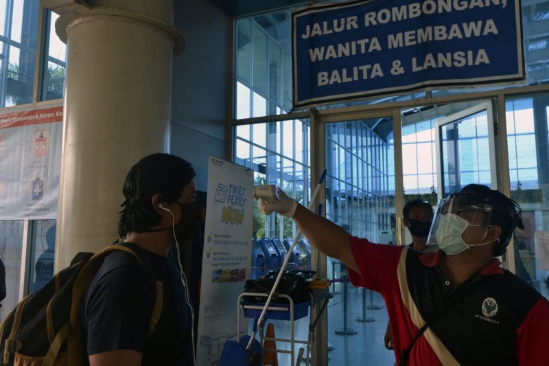 Pemudik melalui Pelabuhan Bakauheni capai 3.497 orang