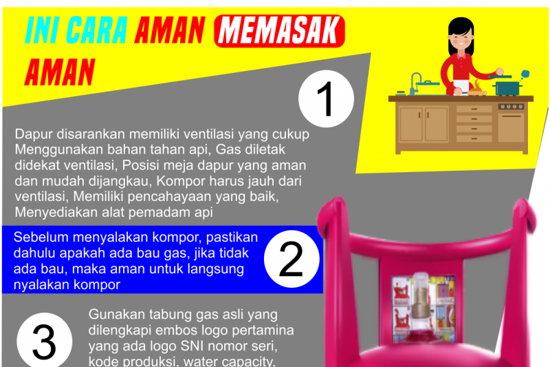 Cara aman memasak aman