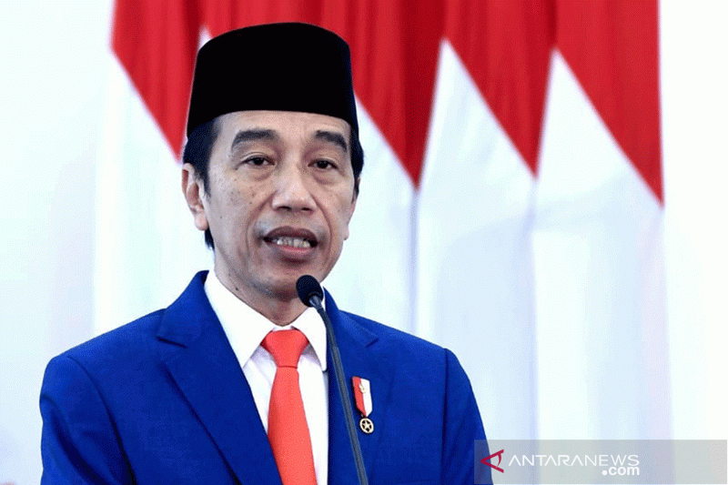 Presiden Jokowi ucapkan selamat Hari Bhayangkara untuk keluarga besar Polri