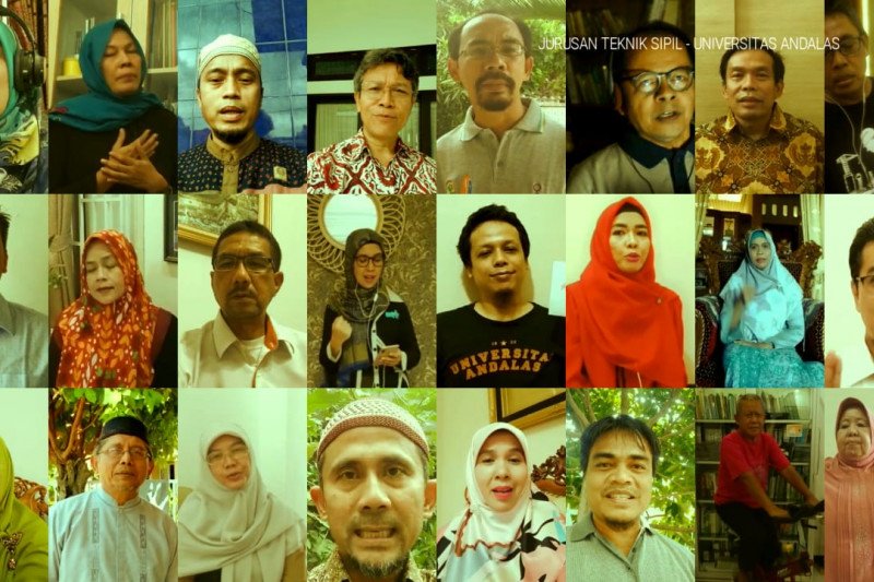 Jelang ujian semester, para dosen di kampus ini motivasi mahasiswanya lewat video kolaborasi lagu