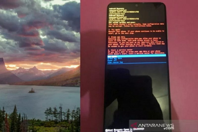 Penyebab gambar danau buat ponsel Android "hang" diduga soal kode - ANTARA