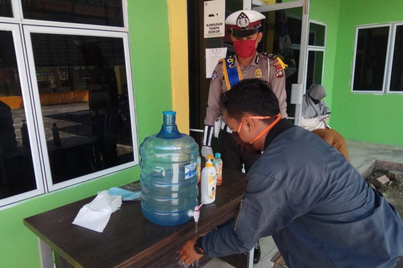 Polres Lingga berlakukan normal baru pelayanan SIM, STNK dan BPKB