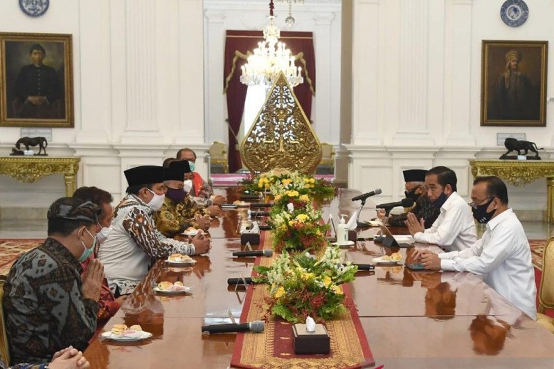 Presiden bertemu tokoh agama di Istana