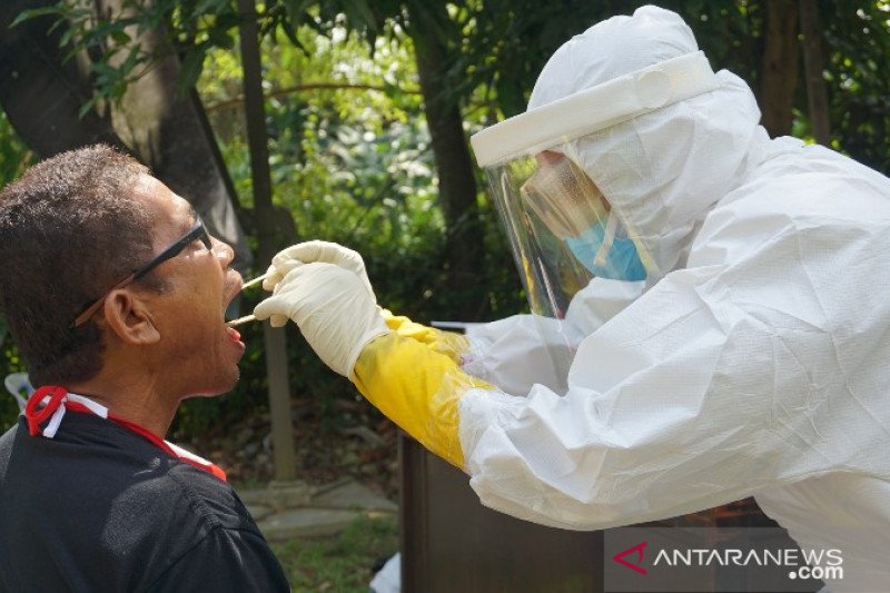 Kemenkes Gelar Tes Swab Massal Untuk Warga Kota Medan Antara News