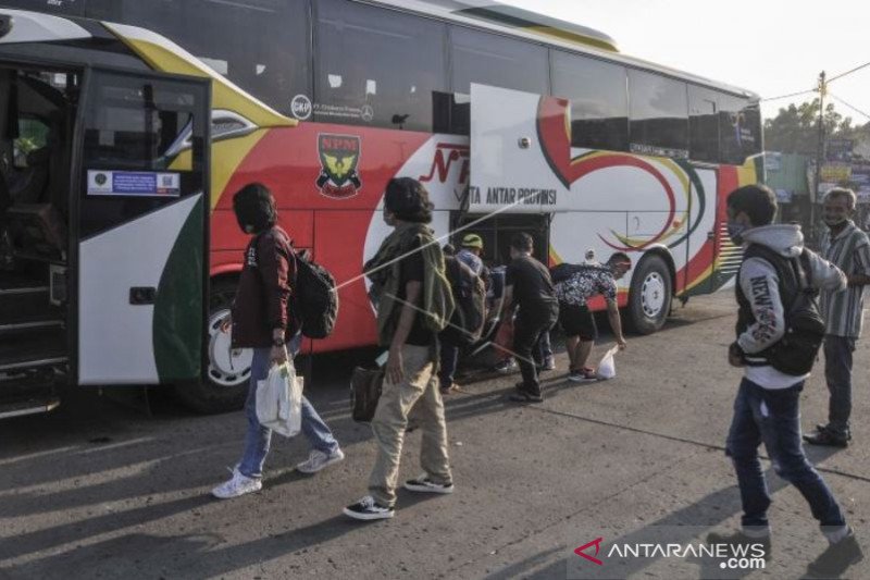 BUS AKAP NPM KEMBALI BEROPERASI